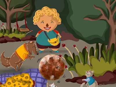 Playtime design digital art digital artist fun drawing illustration procreate