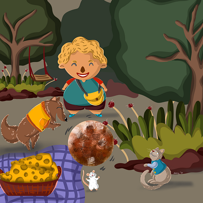 Playtime design digital art digital artist fun drawing illustration procreate