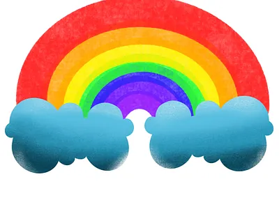 Pride Rainbow design digital art digital artist fun drawing illustration lgbt pride pride month procreate rainbow