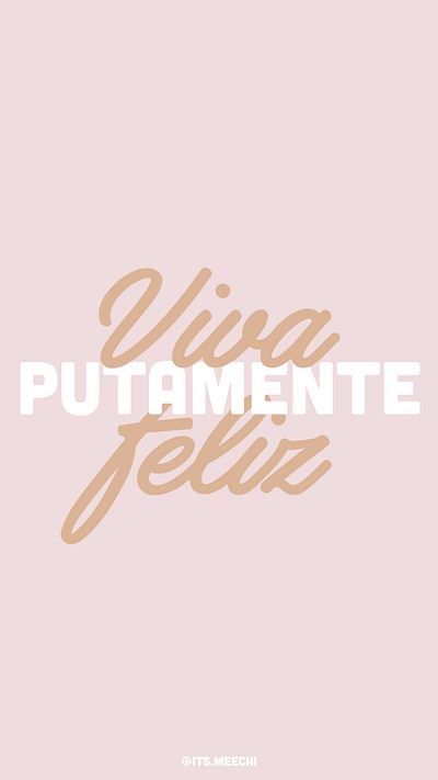 Viva! branding design font illustrator latino minimal motto quote quote design quotes sayings social media type typography