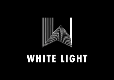 White Light Logo branding design light logo logo design logodesign logos logotype minimal vector