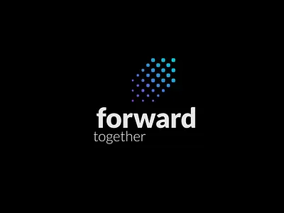 Forward Together Logo brandidentity branding freight graphic design logistics logo logo design logodesign logotype