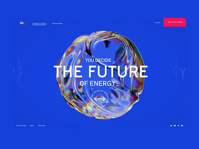 Grid Singularity Website 3d animation branding graphic design landing page motion graphics principle spline ui website