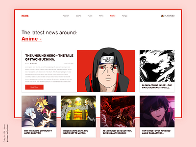 News - 094 Daily UI Challenge dailyui dailyui 094 dailyuichallenge design minimal minimalism minimalist news newsfeed simple ui design