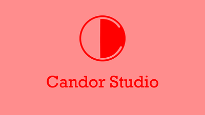 Candor Studio - Letter Logo graphic design logo logo design minimalist logo symbol design