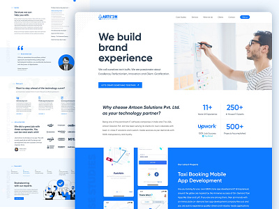 Website Redesign Concept agency website creative design creativity figma design typography uidesign uxdesign web design website concept