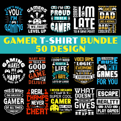 Gamer T Shirt Bundle Design Bundle custom t shirt game bundle game t shirt game t shirt bundle gamer bundle gamer t shirt gamer t shirt design gamer t shirt design bundle gaming bundle gaming t shirt bundle merchandise t shirt t shirt design t shirt design bundle tshirt tshirt design typographic t shirt