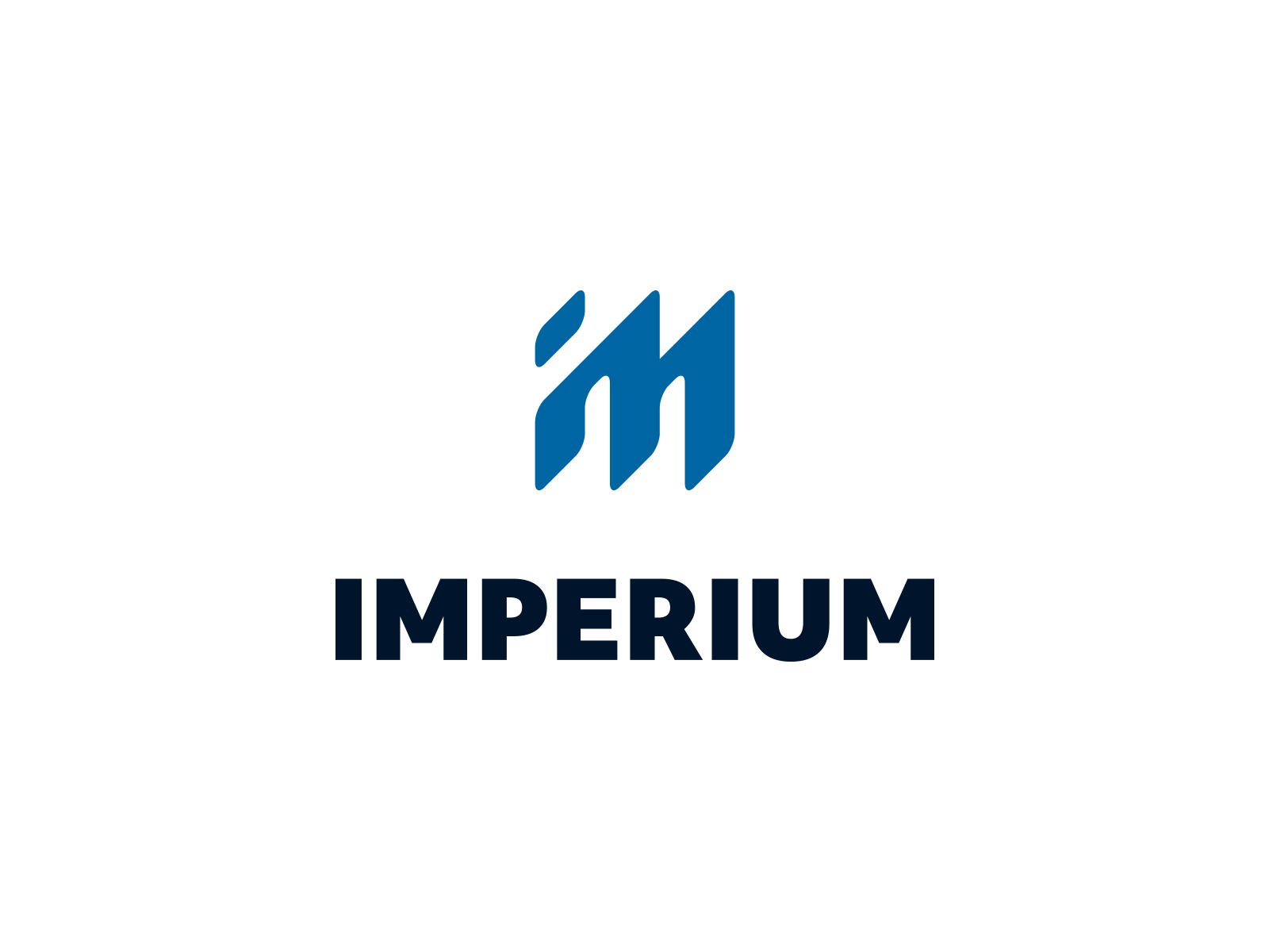 Imperium brand branding clean design identity imperium logo minimalist monogram visual