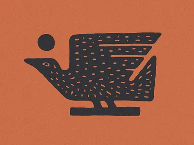 Thunderbird Illustration bird branding design font illustration jamescoffman lockup logo mexican mexico minimal