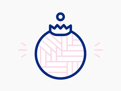 Christmas Tree Ball christmas christmas decorations christmas glitter christmas tree ball flat flat illustration icon icon set icons illustration lineart outline xmas