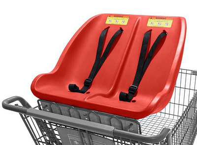 Shopping Cart "Twin-Seat" design engineering engineers industrial design manufacturing product design product development productdesign prototyping