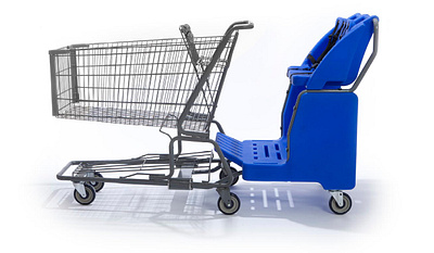 "Shop Along - II" Shopping Cart Attachment design engineering engineers industrial design manufacturing product design product development productdesign prototyping