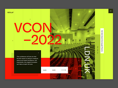 VCON –2022 branding design figma logo typography ui ux web website