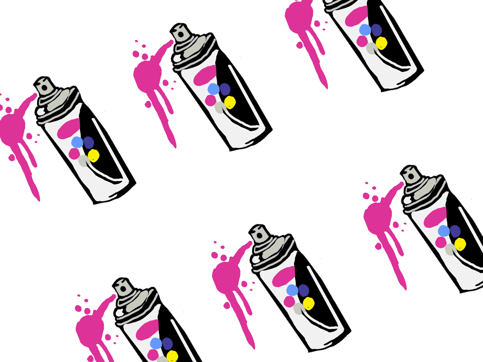 ccss gif graffiti illustraion