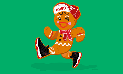 GingerBred 11 atlanta illustration sneaker art sneakerhead sneakers