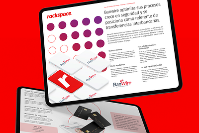 Rackspace x Banwire - Whitepaper ad asset asset design brand brand design brand identity branding design diseño de marca diseño editorial diseño gráfico graphic design layout layout design