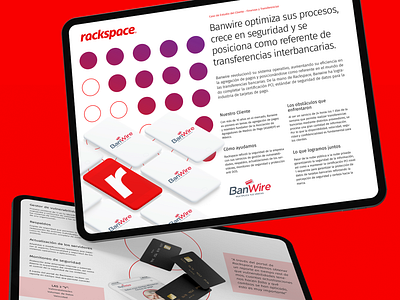 Rackspace x Banwire - Whitepaper ad asset asset design brand brand design brand identity branding design diseño de marca diseño editorial diseño gráfico graphic design layout layout design