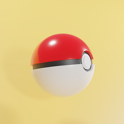 Pokeball. 3d art blender blender3d design illustration pikachu pokeball pokemon