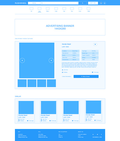 Wireframe Design for Ecommerce brand identity branding ecommerce wireframing