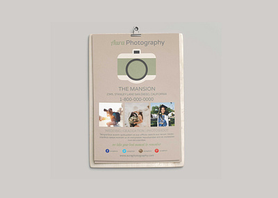 Wedding Photography Flyer Template Design 2 scaled design illustration latest new psd psd mockup