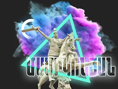 Abstract illustration - Vardan Mamikonian armenia black design illustration illustration art smoke