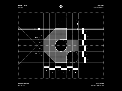 Gulden - Logo Design / Grid branding crypto cryptocurrency debut dribbble dribbble invite first shot grid hello hello dribbble invite logo logo design mark minimal new symbol welcome