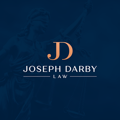 Joseph Darby Law brand branding creative ecommerce fiverr fiverr.com fiverrgigs flat graphic design illustrator logo logo designer minimal minimalist modern