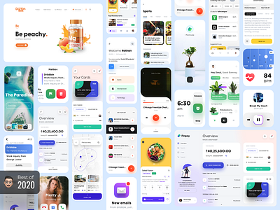 Best of 2020 🔥 2020 best of 2020 happy new year ui ui design ux webdesign