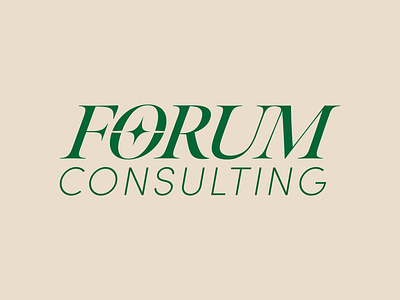 Forum Consulting Logo branding logo