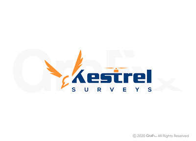 kestral surveys logo bird logo drone logo eagle logo media logo video logo