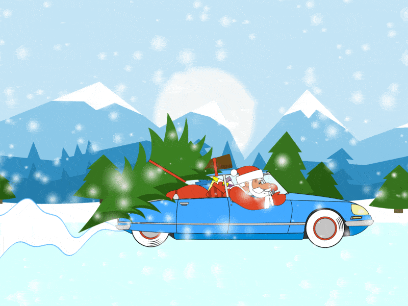 New Year & Christmas lofi loop animation 2danimation aftereffects animated gif animation audiospectrum cartoon christmas lofi motion art motion design motiongraphics musicvisualizer newyear seamless loop visualizer