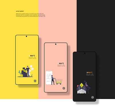 Online mall - onboarding screens app branding design ecommerce endsars figma illustration illustration art logo minimalist mobile app onboard onboarding screens onboarding ui online store solaszn typography ui ux vector