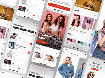 Fashion e-commerce app app app ui cart clothes e commerce ecommerce fashion app ios app mobile app mobile app ui modern product design shopping app store