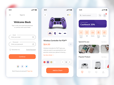 Tokoto app design ui ui ux ui design uiux