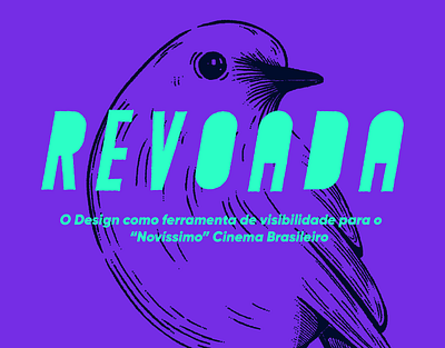 REVOADA branding brazil cinema design illustration logo typography