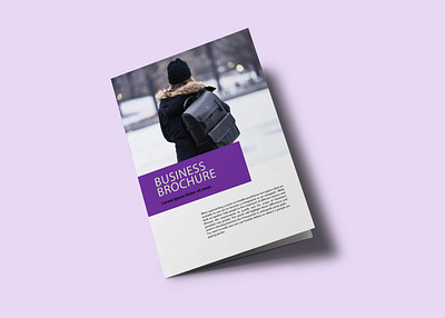 Tourist Agency Bi Fold Brochure Design Template design free free mockup new premium psd psd mockup