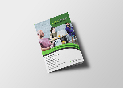 Education Bi Fold Brochure Design Template design free free mockup new premium psd psd mockup