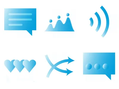 6 SATMETRIX graphic design icons illustration