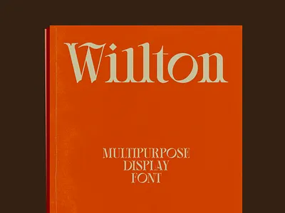 Willton Multipurpose Display Font brand design branding clever display font flat font lettering logo designs minimalist typedesign typeface typeface design typo wordmark