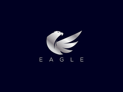 Eagle Logo 3d animation branding eagle eagle eye eagle logo eagle vector eagle wings eagles graphic design hawk hawk eye hawk logo logo motion graphics strong ui vector vector logo wings eagle