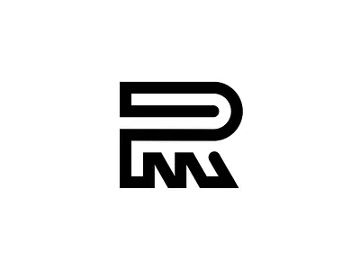 RM mark aistis bold branding graphic design identity lithuania logo logodesign mark minimal simple symbol typography vilnius