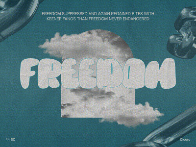 Freedom 2022 trends art direction branding chain design font fonts illustration logo poster poster design quote typo typography ui ui elements uidesign ux web web design
