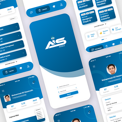 Redesign AIS Mobile App (Unofficial) appdesign design landingpage mobile ui uidesign ux webdesign