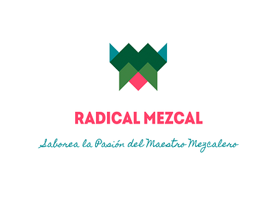 Radical Mezcal Brand brand branding design logo mezcal vector