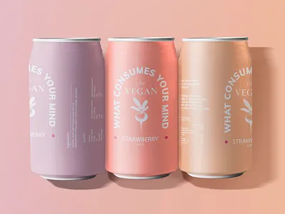 Beverage Can Mockup | Pastel Aesthetic Product PSD aesthetic beverage mockup brand and identity branding can mockup design digital art editable graphic graphic design logo mockup packaging design pastel peach color photoshop pink product mockup psd soda can