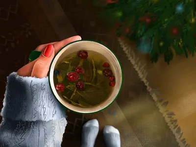 Holidays time christmas holidays illustration procreateapp