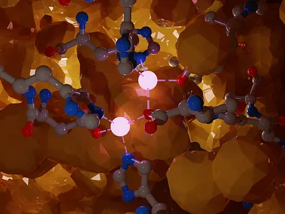 Enzyme Activesite atomic biology chemistry medicine quantum science