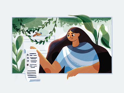 The checklist 2d 2d character art direction design characterdesign concept digital illustration flat graphics illustration procreateapp