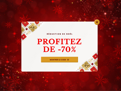 Daily UI #36 - Special Offer christmas colors daily 100 challenge daily ui design offer offer banner ui