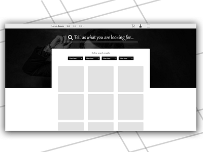 E-Commerce Concept Layout banner banner ad branding creative design custom customtype design design app ecommerce editorial elegant illustration illustrator material minimal modern typedesign web